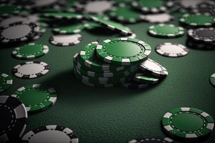 Antarmuka Live Sic Bo koislot menampilkan meja dealer dengan tiga dadu dan area taruhan